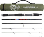 Rigged and Ready Smuggler Series Travel Fishing Rods.