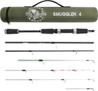 Rigged and Ready Smuggler Series Travel Fishing Rods.