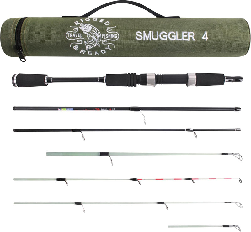 Rigged and Ready Smuggler Series Travel Fishing Rods