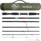 Rigged and Ready Smuggler Series Travel Fishing Rods.