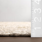 Rigo Hand Woven Farmhouse Jute Runner Rug