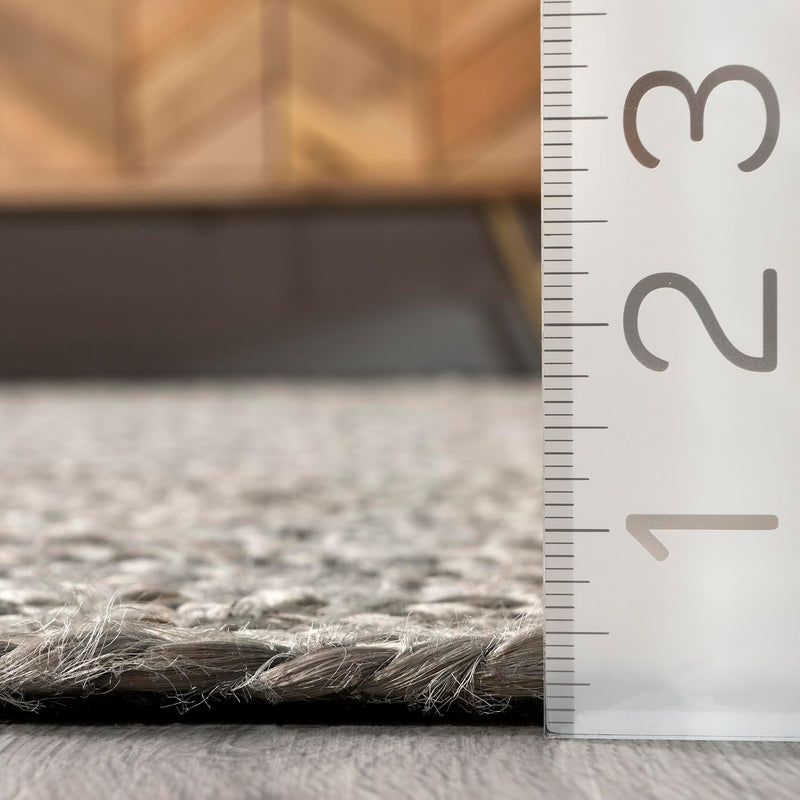 Rigo Hand Woven Farmhouse Jute Runner Rug