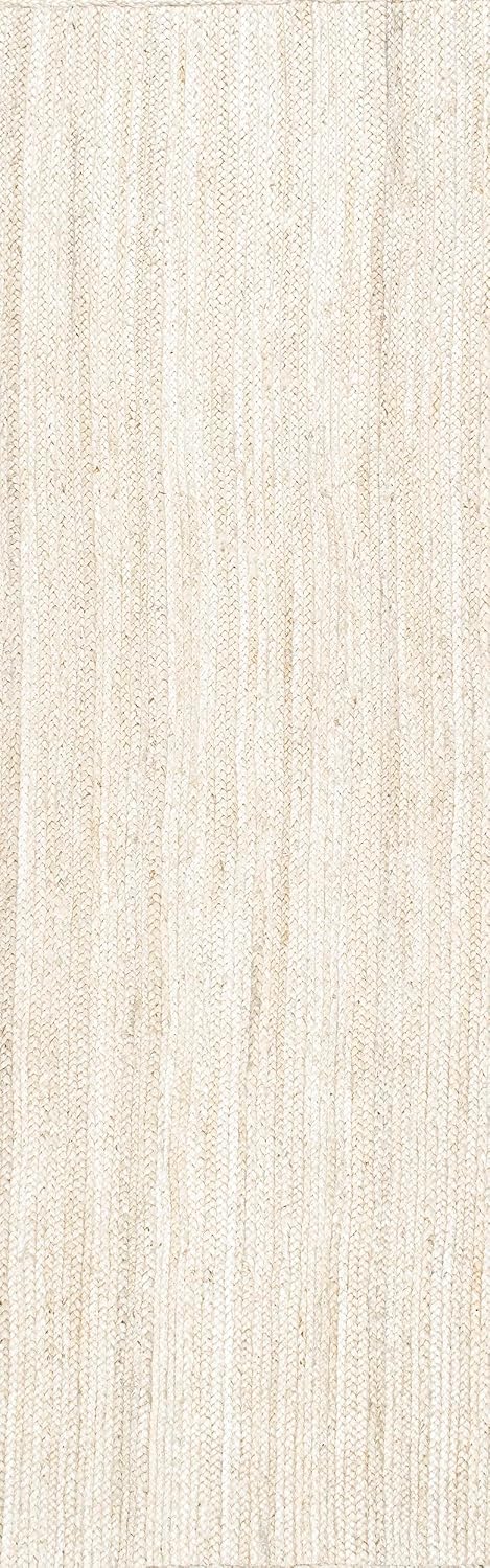 Rigo Hand Woven Farmhouse Jute Runner Rug