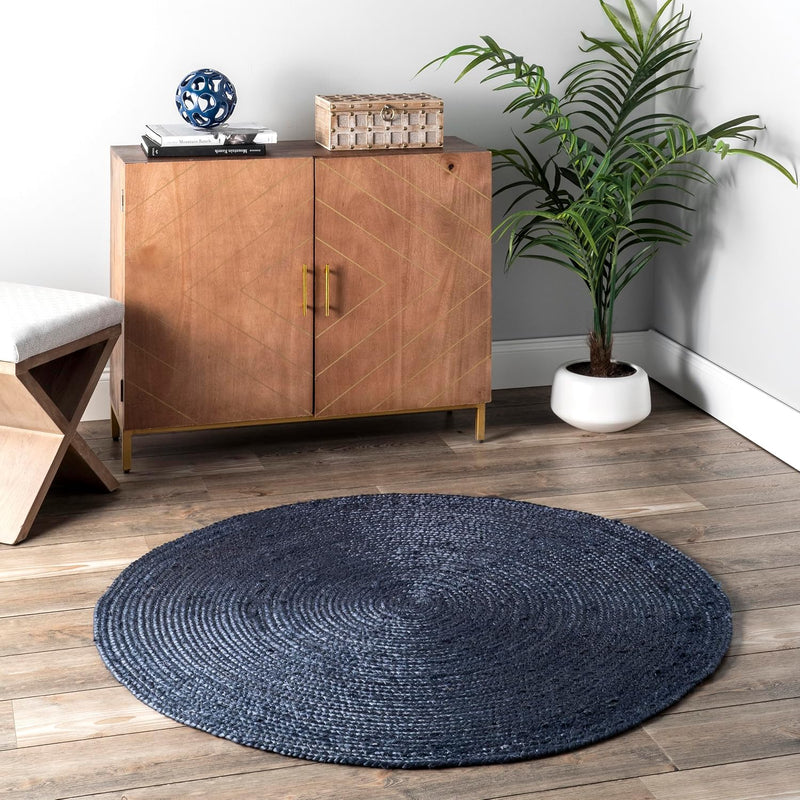 Rigo Hand Woven Farmhouse Jute Runner Rug