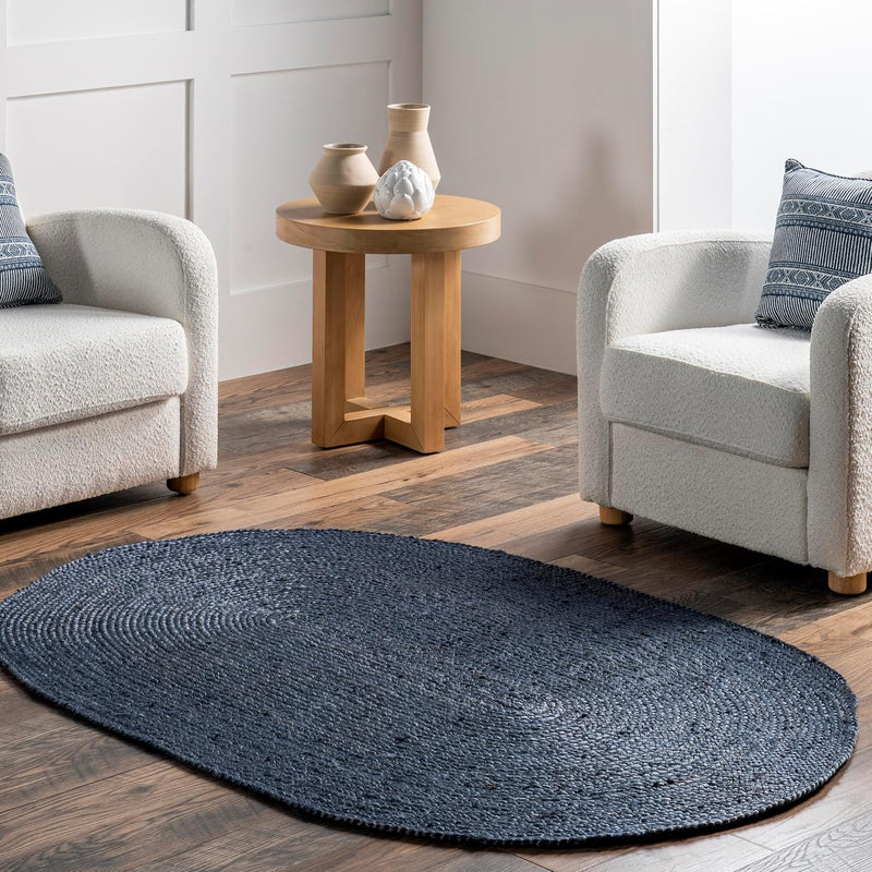 Rigo Hand Woven Farmhouse Jute Runner Rug