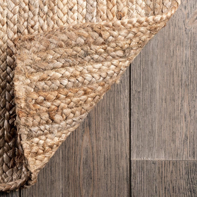 Rigo Hand Woven Farmhouse Jute Runner Rug