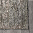 Rigo Hand Woven Farmhouse Jute Runner Rug