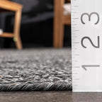 Rigo Hand Woven Farmhouse Jute Runner Rug 76