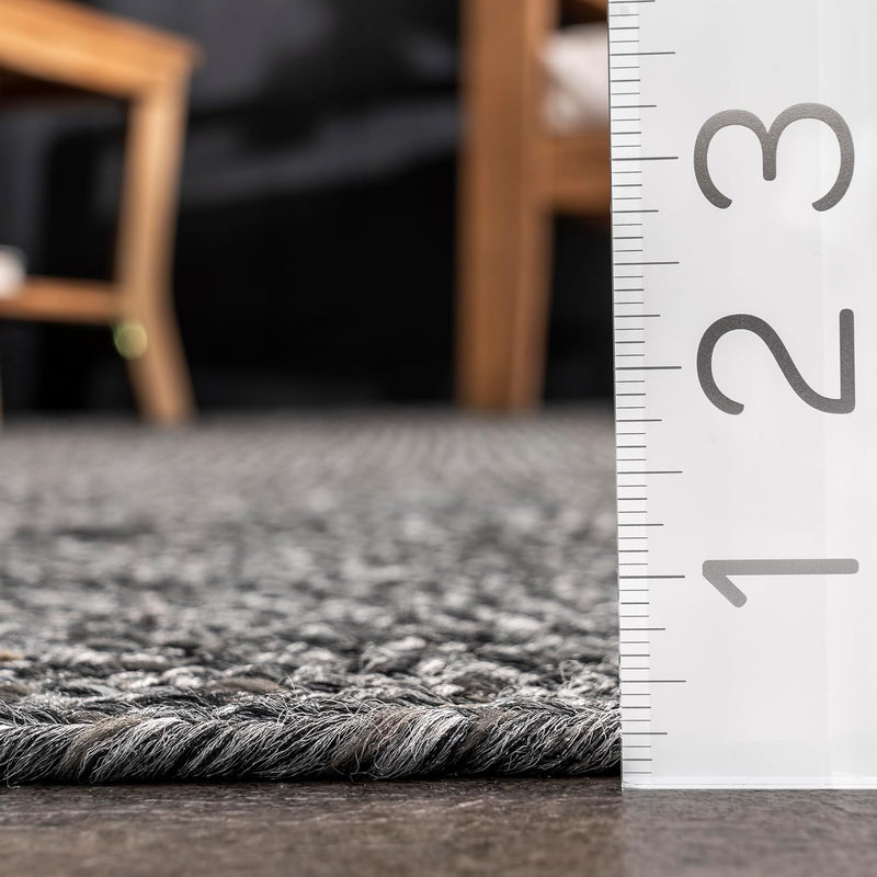Rigo Hand Woven Farmhouse Jute Runner Rug 76