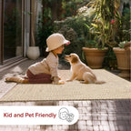 Rigo Hand Woven Farmhouse Jute Runner Rug 76