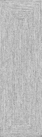 Rigo Hand Woven Farmhouse Jute Runner Rug 76
