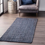 Rigo Hand Woven Farmhouse Jute Runner Rug 76
