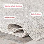 Rigo Hand Woven Farmhouse Jute Runner Rug 76