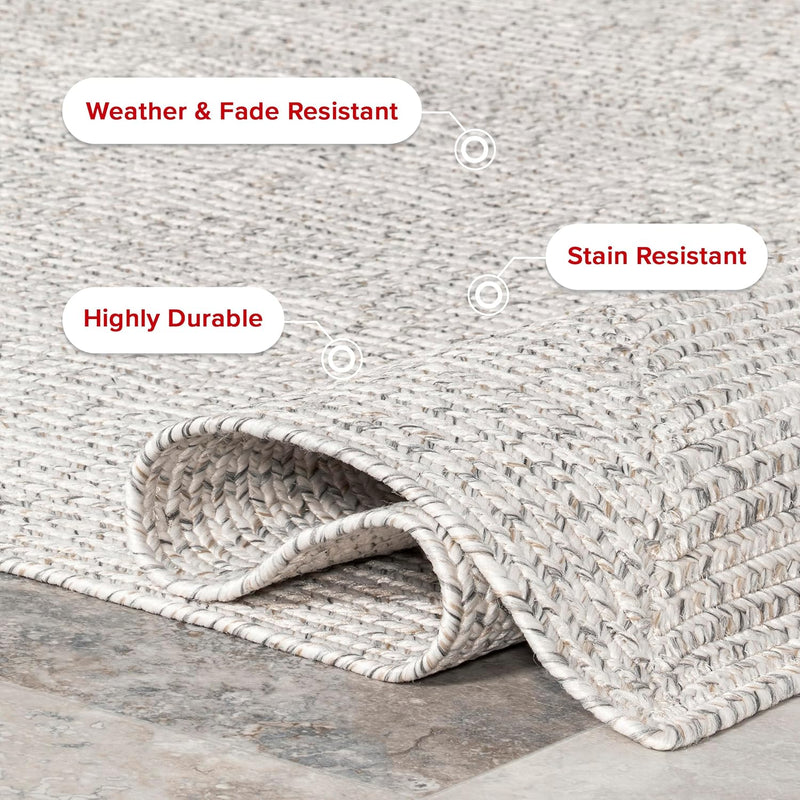Rigo Hand Woven Farmhouse Jute Runner Rug 76