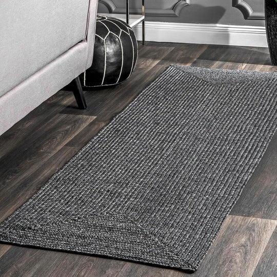 Rigo Hand Woven Farmhouse Jute Runner Rug 76