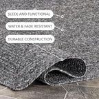Rigo Hand Woven Farmhouse Jute Runner Rug 76