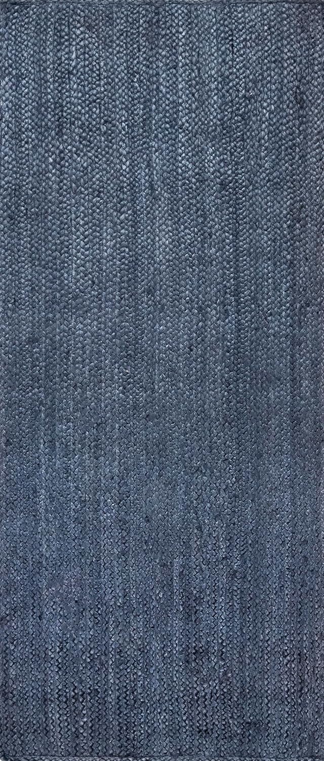 Rigo Hand Woven Farmhouse Jute Runner Rug 76