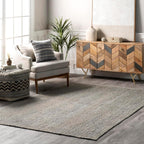 Rigo Hand Woven Farmhouse Jute Runner Rug 76
