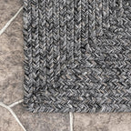 Rigo Hand Woven Farmhouse Jute Runner Rug 76
