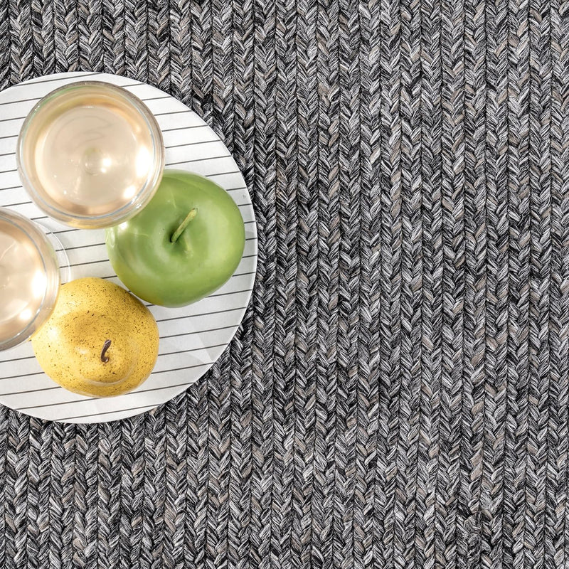 Rigo Hand Woven Farmhouse Jute Runner Rug 76