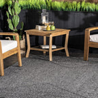 Rigo Hand Woven Farmhouse Jute Runner Rug 76