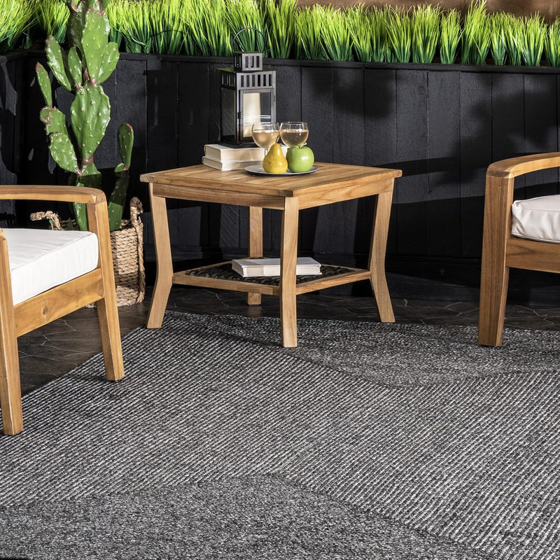 Rigo Hand Woven Farmhouse Jute Runner Rug 76