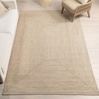 Rigo Hand Woven Farmhouse Jute Runner Rug 76