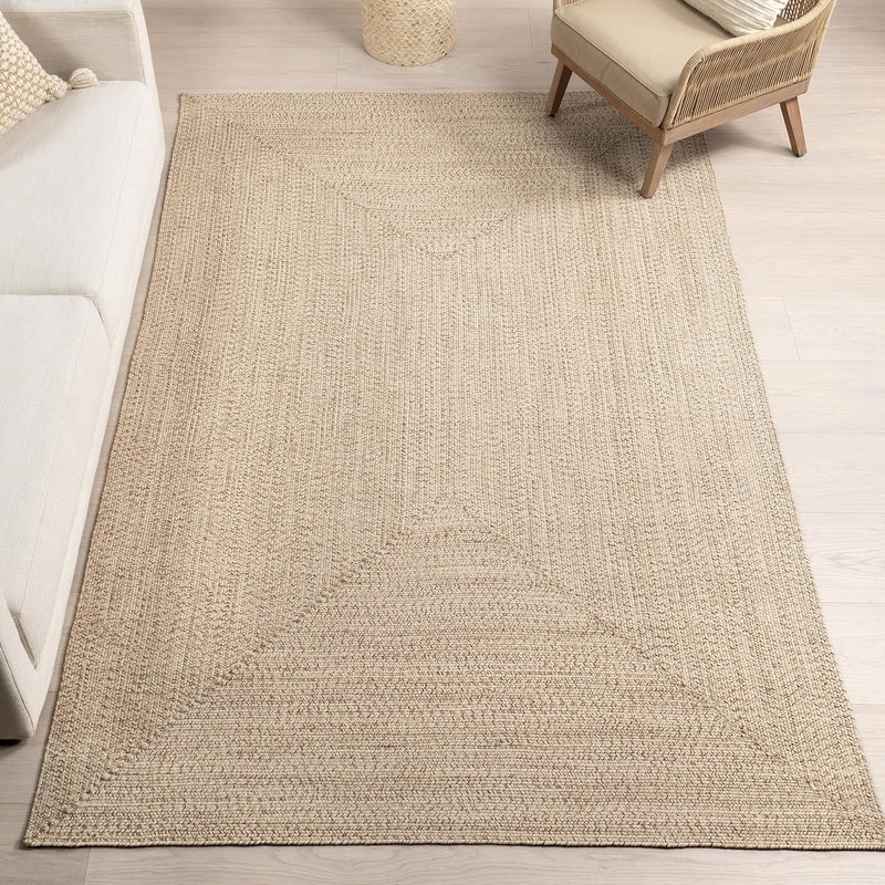 Rigo Hand Woven Farmhouse Jute Runner Rug 76