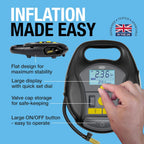 Ring Tyreinflate Go 2 Cordless Handheld Digital Tyre