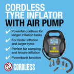 Ring Tyreinflate Go 2 Cordless Handheld Digital Tyre