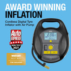 Ring Tyreinflate Go 2 Cordless Handheld Digital Tyre