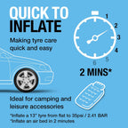 Ring Tyreinflate Go 2 Cordless Handheld Digital Tyre