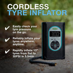 Ring Tyreinflate Go 2 Cordless Handheld Digital Tyre