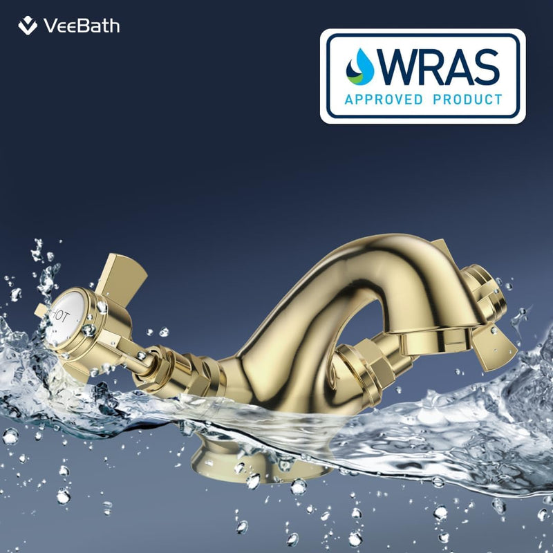 Ripple Traditional Telephone Bath Shower Mixer Tap