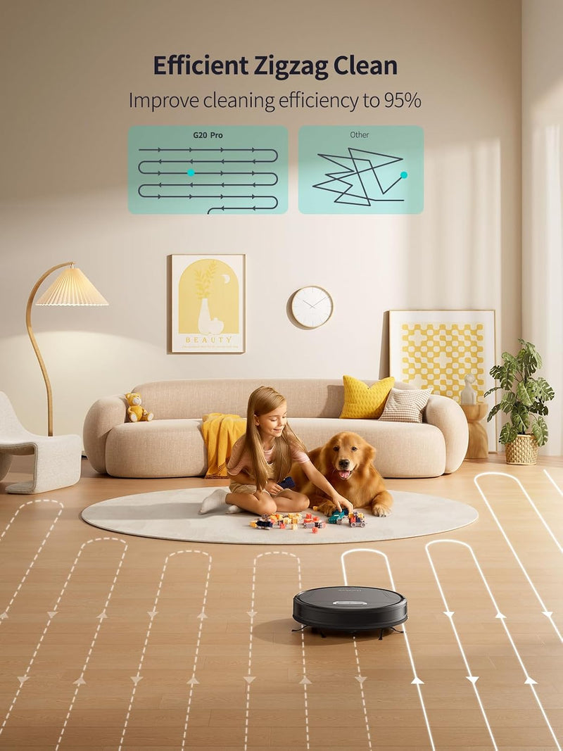 Robot Vacuum Cleaner with Mop 8000pa Ultra