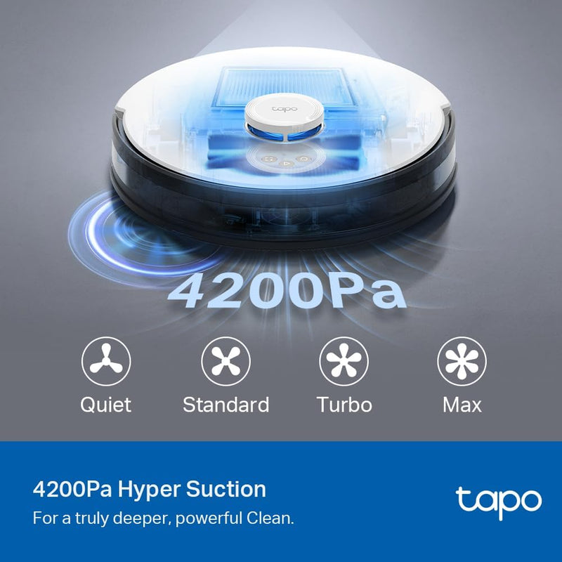 Robot Vacuum Ultra Strong 4200pa Suction Cleaner Quiet