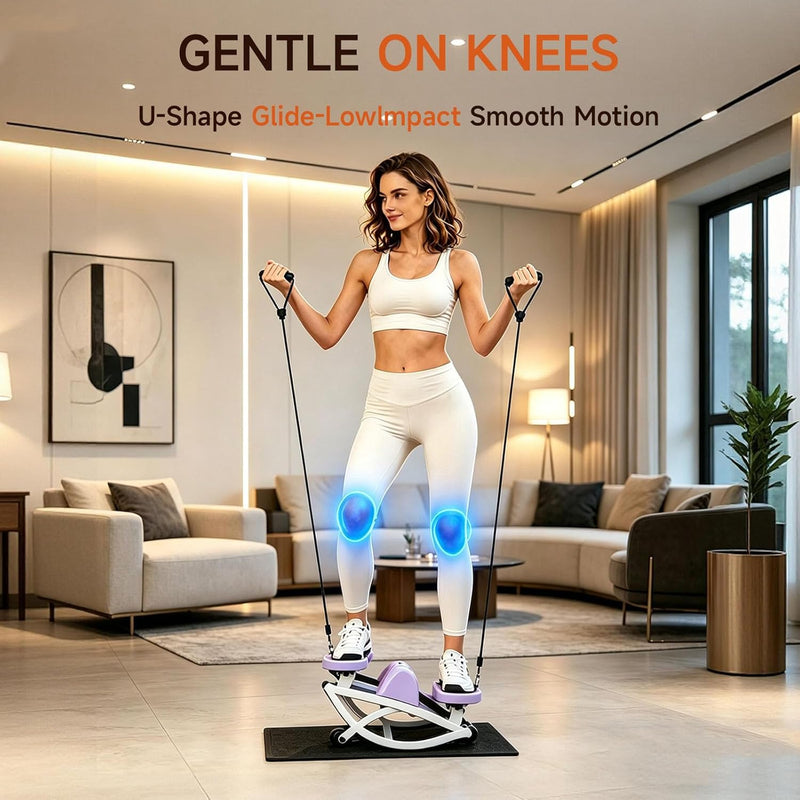 Rock Stepper Exercise Machine
