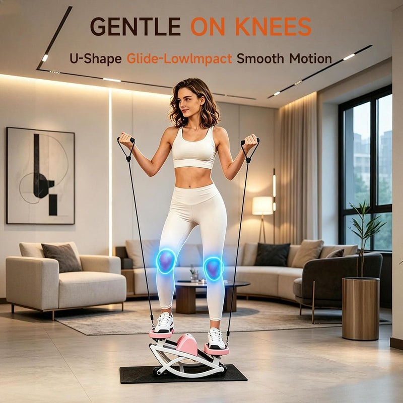 Rock Stepper Exercise Machine