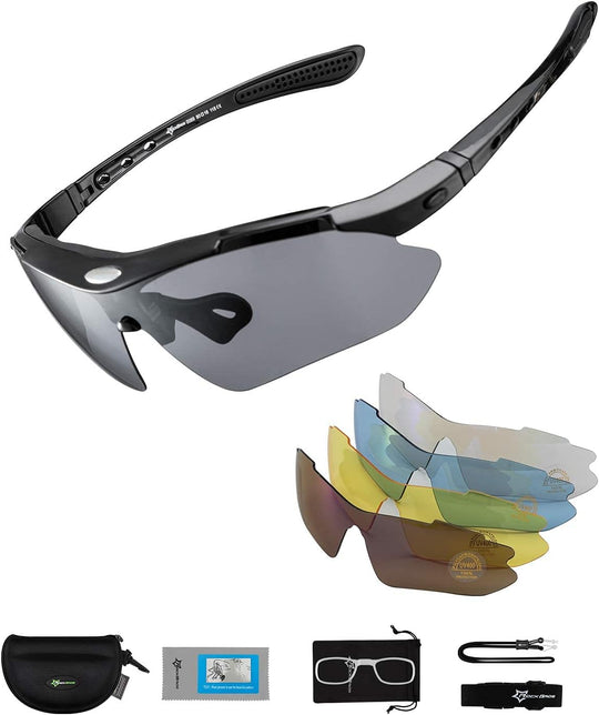 Rockbros Polarized Cycling Sunglasses for Men Women Sports