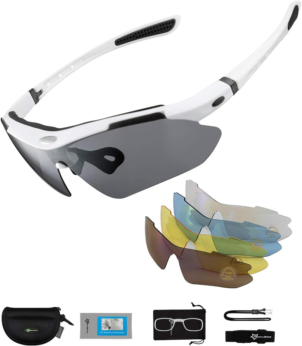 Rockbros Polarized Cycling Sunglasses for Men Women Sports
