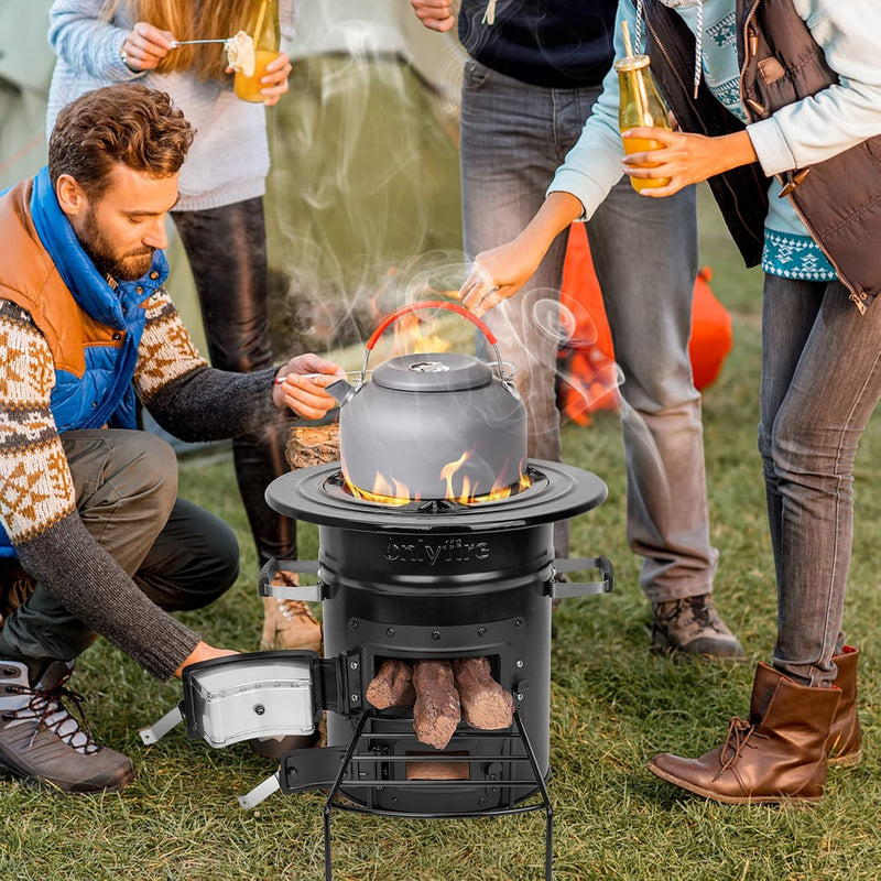 Rocket Stove Portable Camp Wood Burning