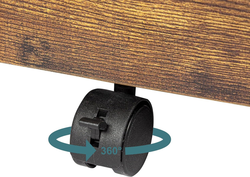 Roll Container with 3 Drawers Hanging File Castors