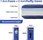 Roll Up Floor Mattress Memory Foam Portable