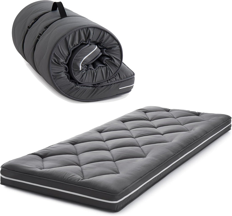 Roll Up Floor Mattress Memory Foam Portable