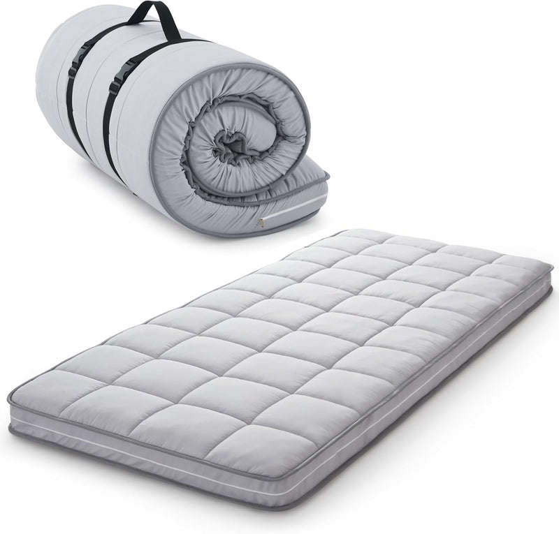 Roll Up Floor Mattress Memory Foam Portable