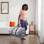 Roll Up Floor Mattress Memory Foam Portable