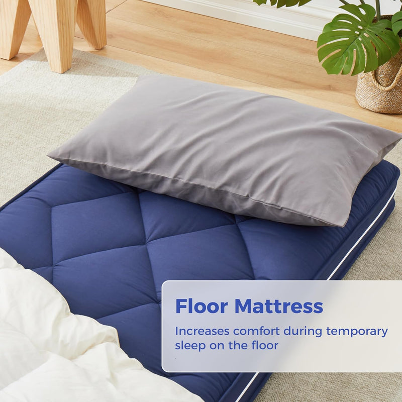 Roll Up Floor Mattress Memory Foam Portable