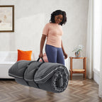 Roll Up Floor Mattress Memory Foam Portable