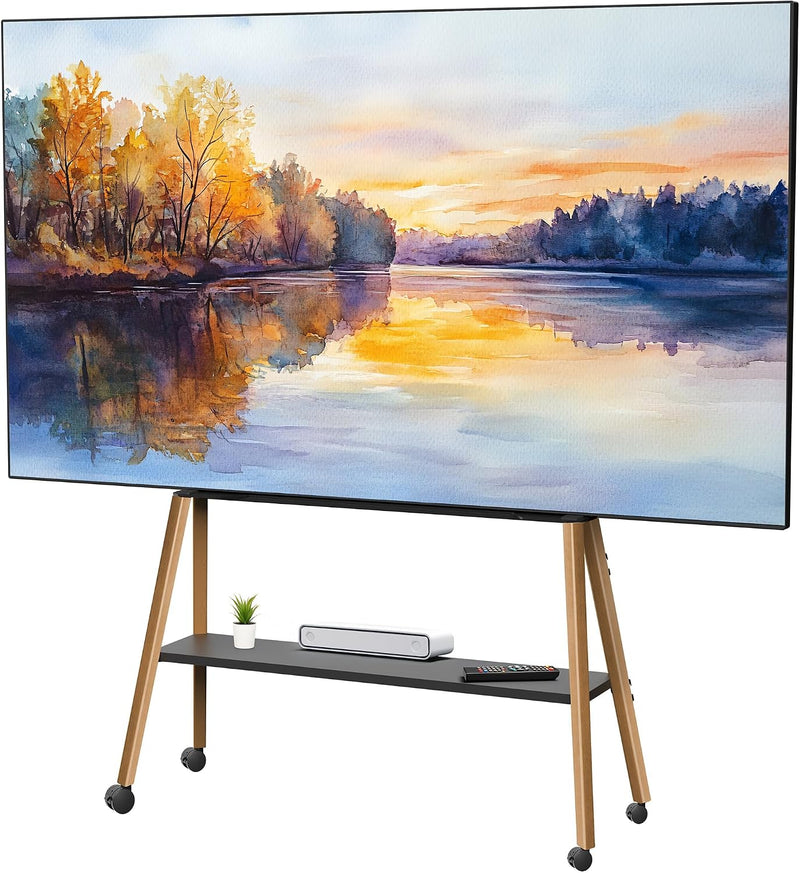 Rolling Artistic Easel 49 to 75 Inch LED