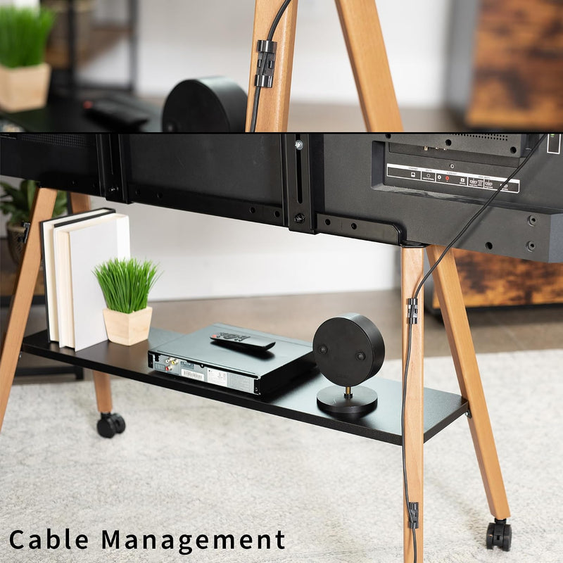 Rolling Artistic Easel 49 to 75 Inch LED